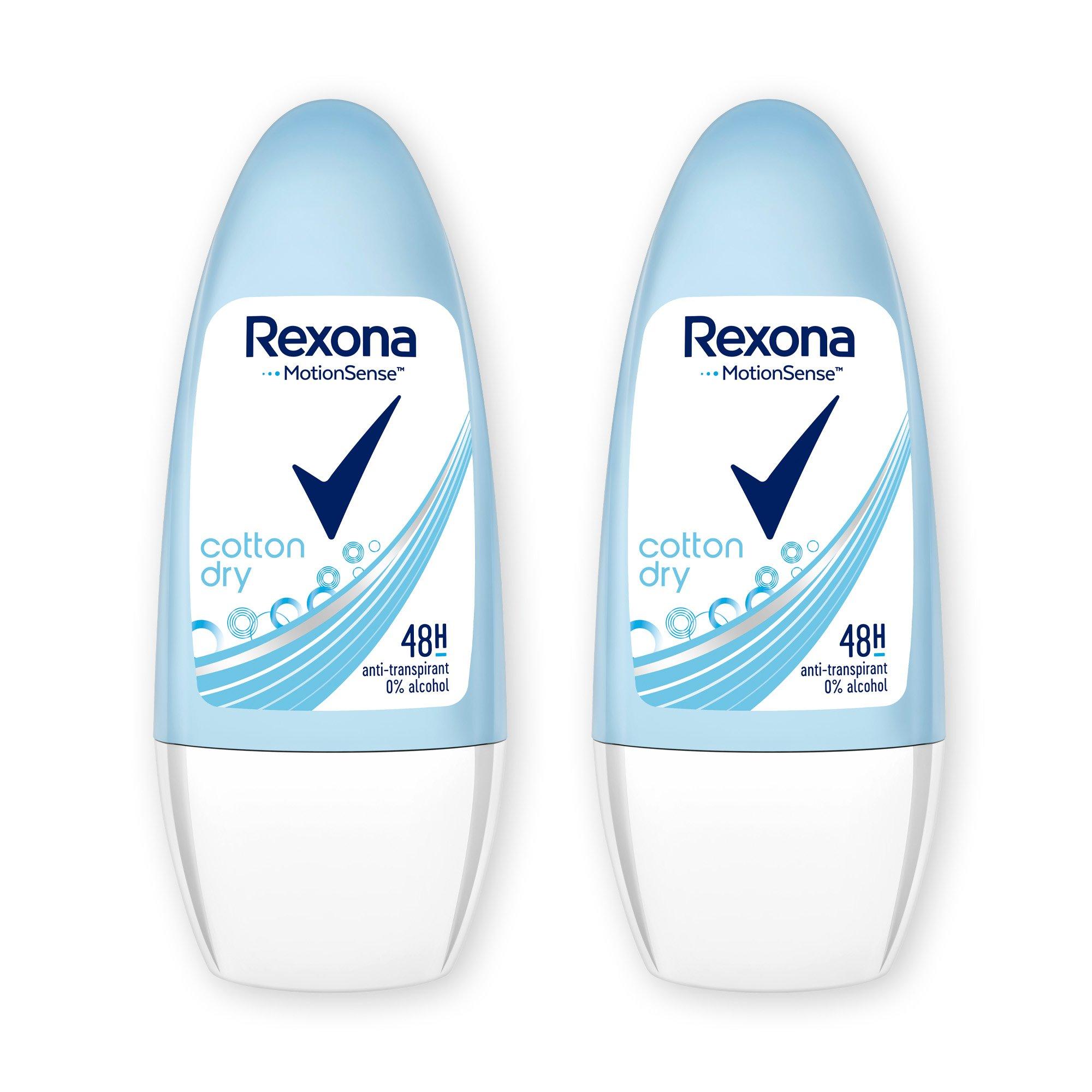 Image of Rexona Motion Sense Cotton Dry Deo Duo - 2X50ML