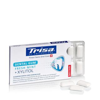 Trisa  Gomma da Masticare Dentale Fresh Mint + Xylitol 