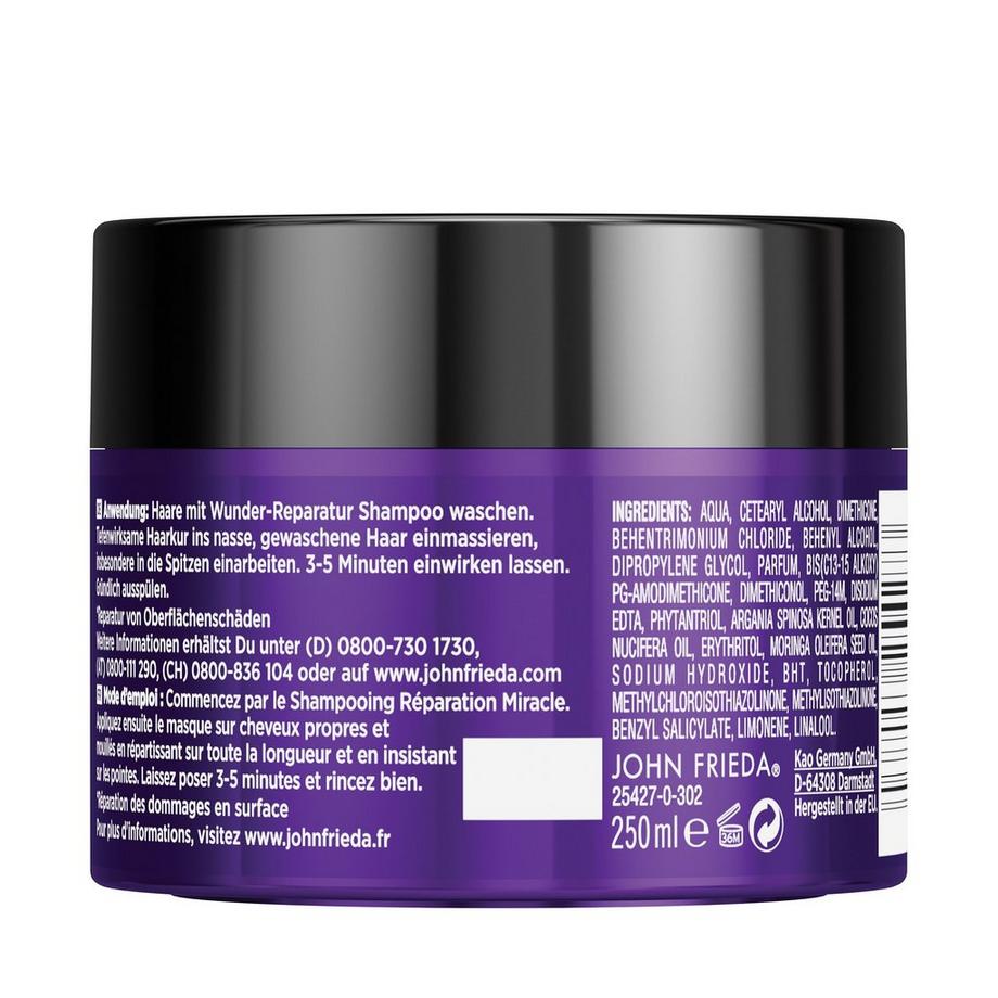 JOHN FRIEDA Frizz Ease Wunder-Kur Frizz Ease Anticrespo Ristrutturante Maschera 