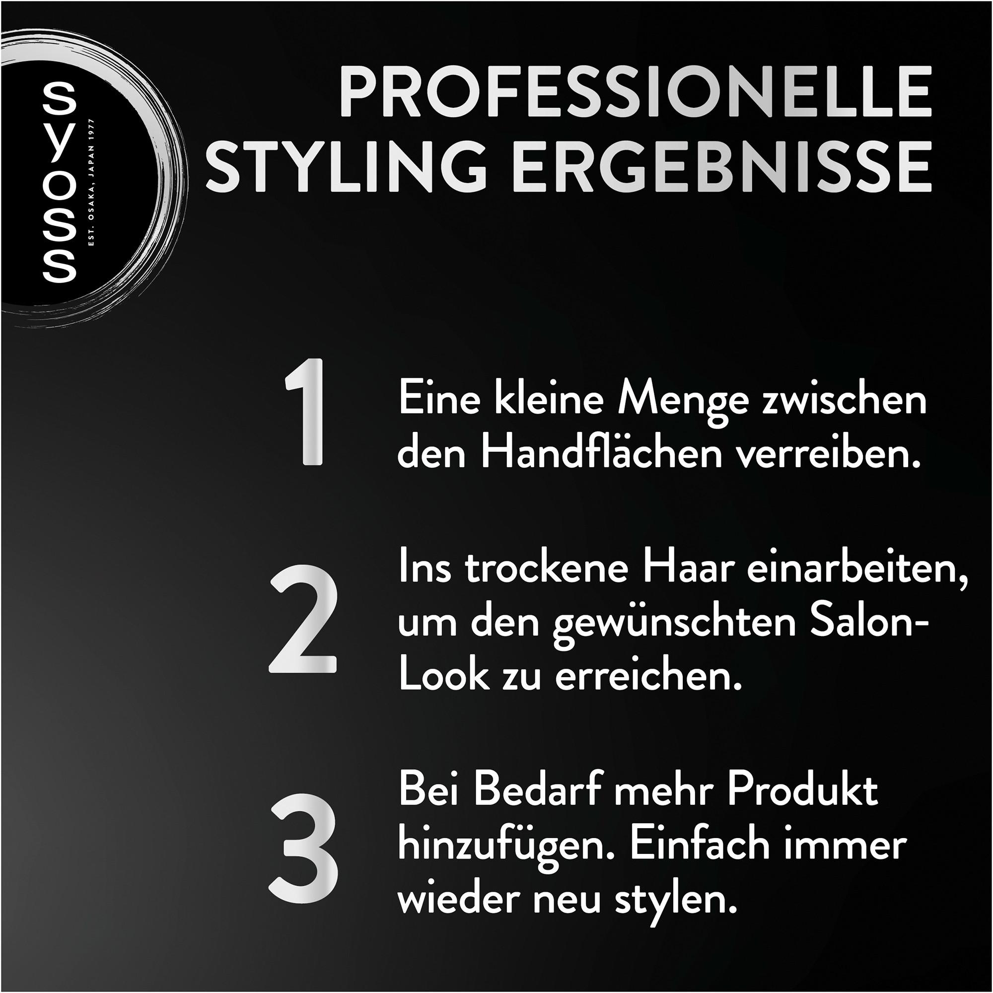 syoss Invisible Pâte coiffante Invisible Hold 