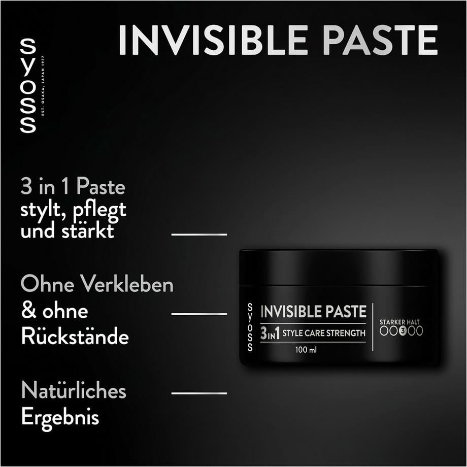 syoss Invisible Paste Invisible Hold 