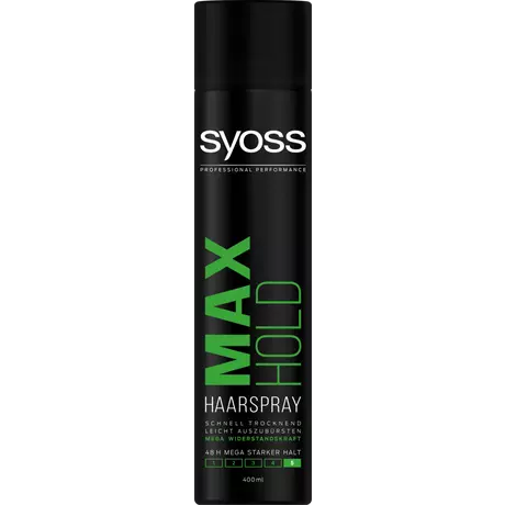 syoss  Professional Performance Max Hold Hairspray Aerosol 