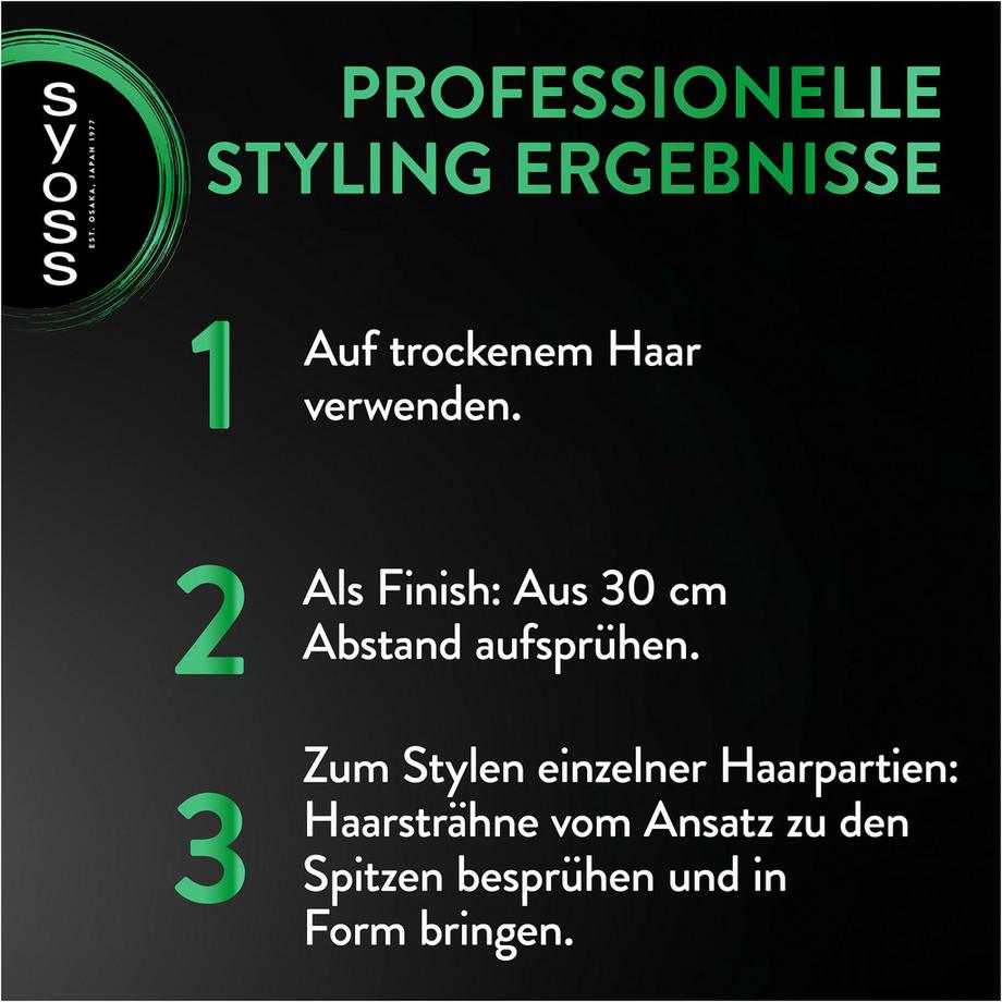 syoss Max Hold Professional Performance Max Hold Hairspray Aerosol 