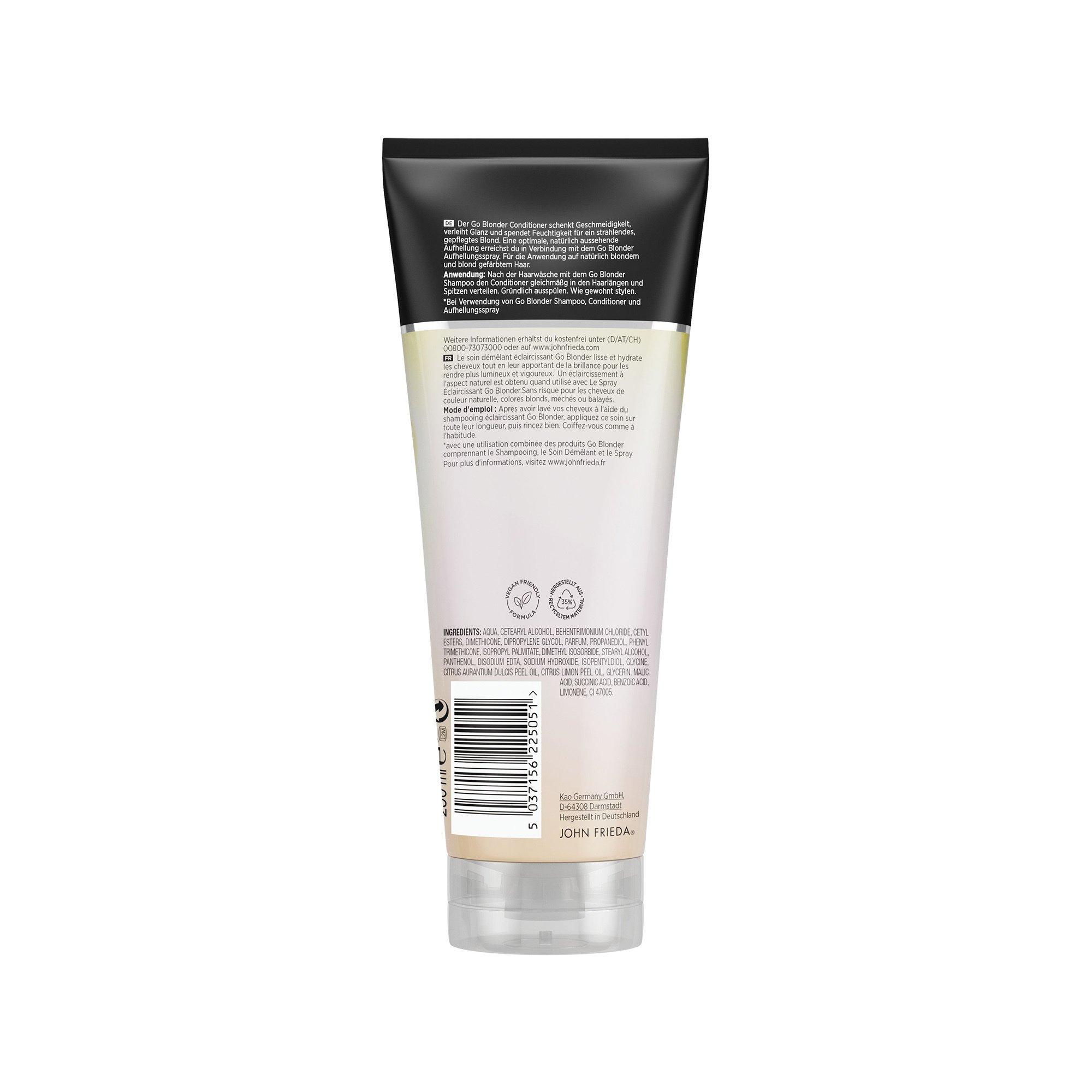 JOHN FRIEDA Go Blonder Go Blonder Soin Démêlant 