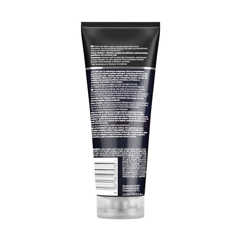 JOHN FRIEDA Midnight Brunette
 Midnight Brunette Shampooing 
