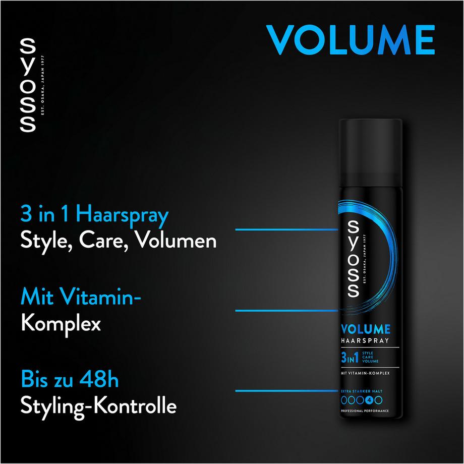 syoss Volumen Mini Styling Volume Lift Haarspray Mini 