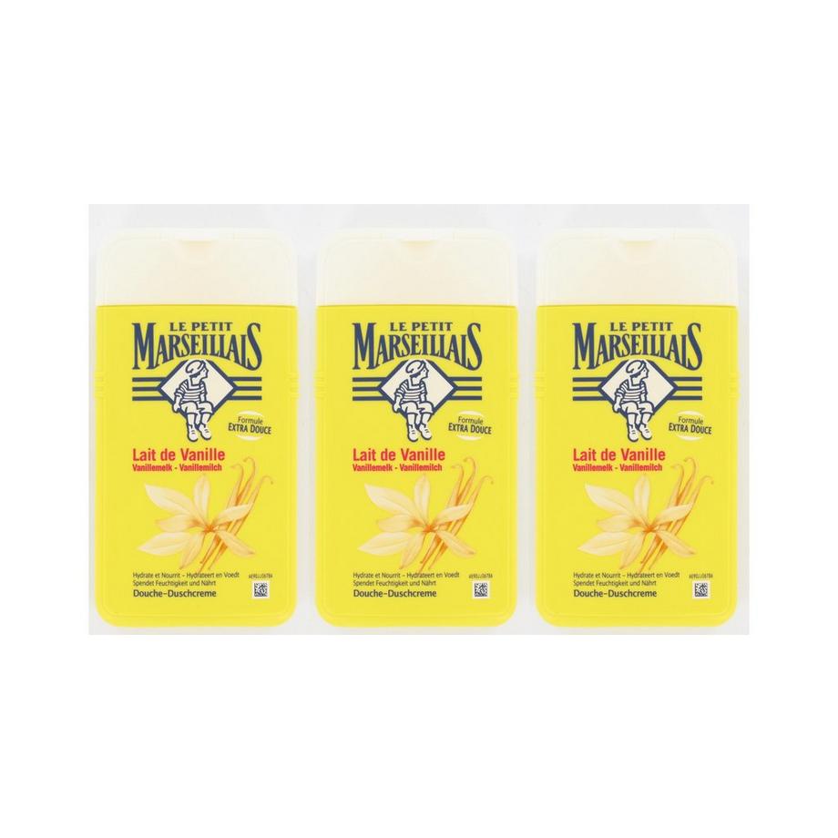 LE PETIT MARSEILLAIS Vanille Triopack Vanille Duschcrème 