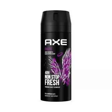 Bodyspray Excite Temptation sans sels d'aluminium