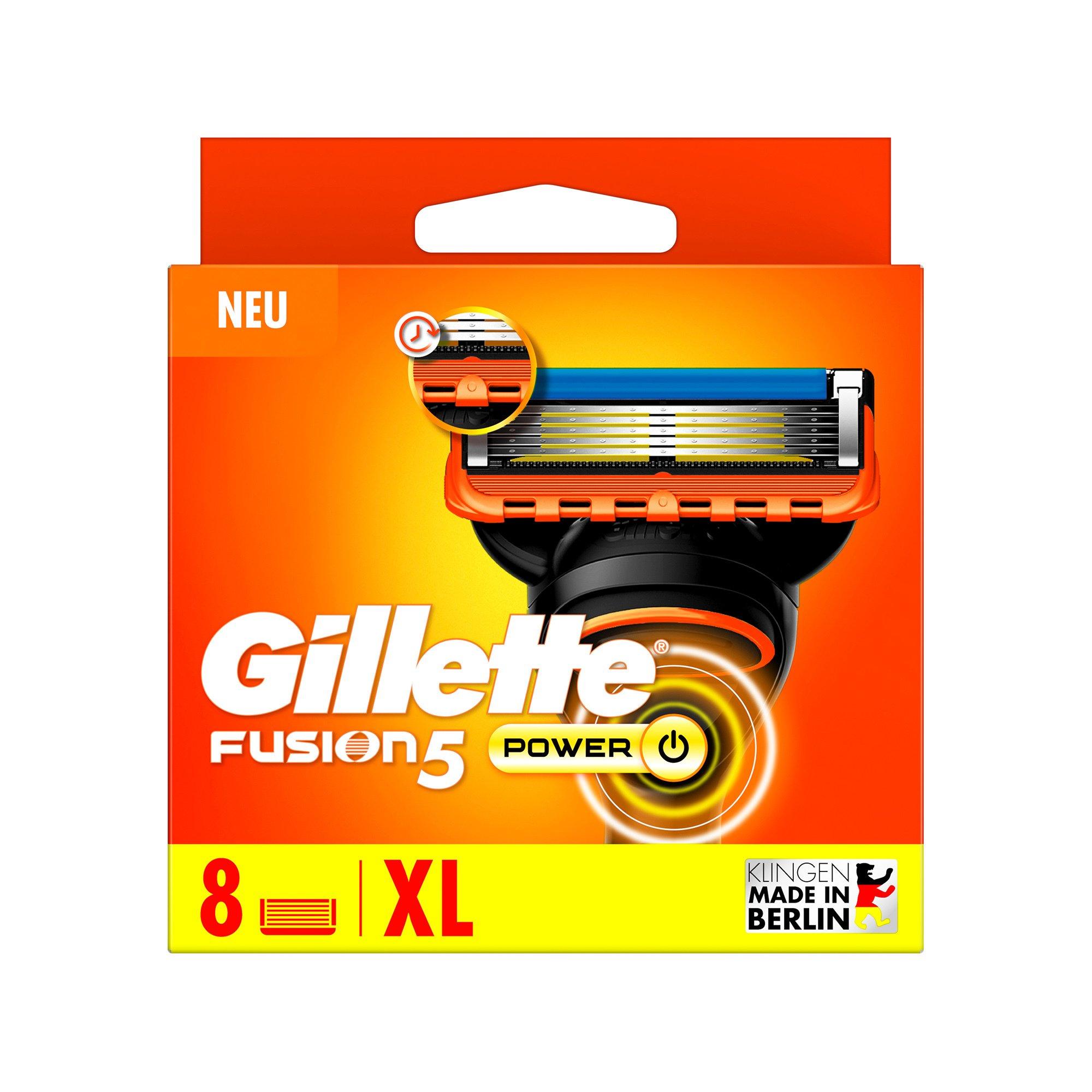 Image of Gillette Fusion Power Klingen - 8 pieces