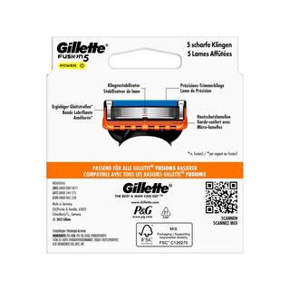 Gillette Fusion 5 Power Lame per rasoio Fusion Power 