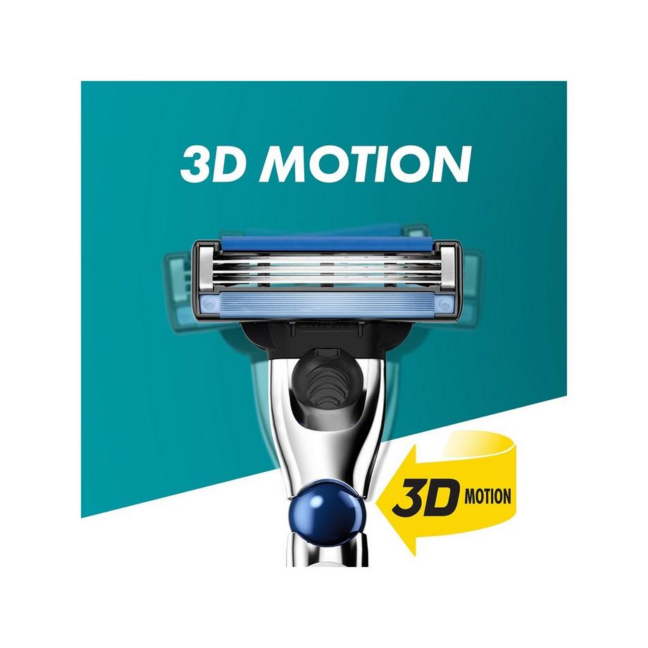 Gillette Mach3 Turbo 3D Mach3 Rasoio Turbo + 1 lametta 