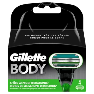 Gillette  Lame, Rasatura Del Corpo 