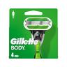 Gillette Body Systemklingen Lames, Rasage Du Corps 