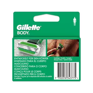 Gillette Body Per La Depilazione Del Corpo