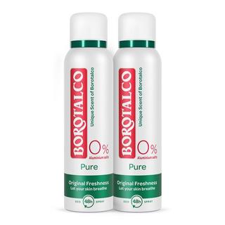 BOROTALCO  Deo Spray Pure Original Freshness Duo 