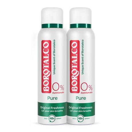 BOROTALCO  Deo Spray Pure Original Freshness Duo 