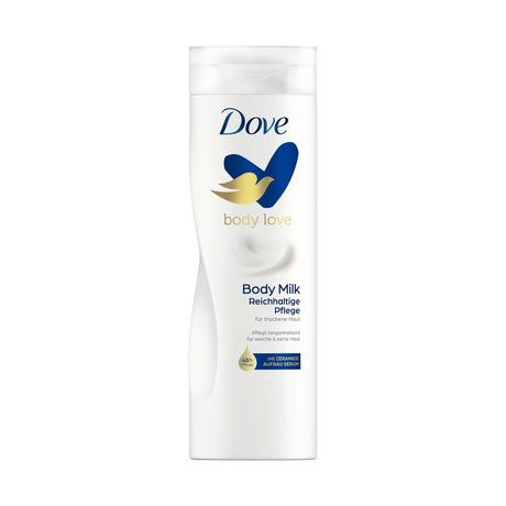Dove Milk Body Love Lait pour le corps pour peaux sèches 