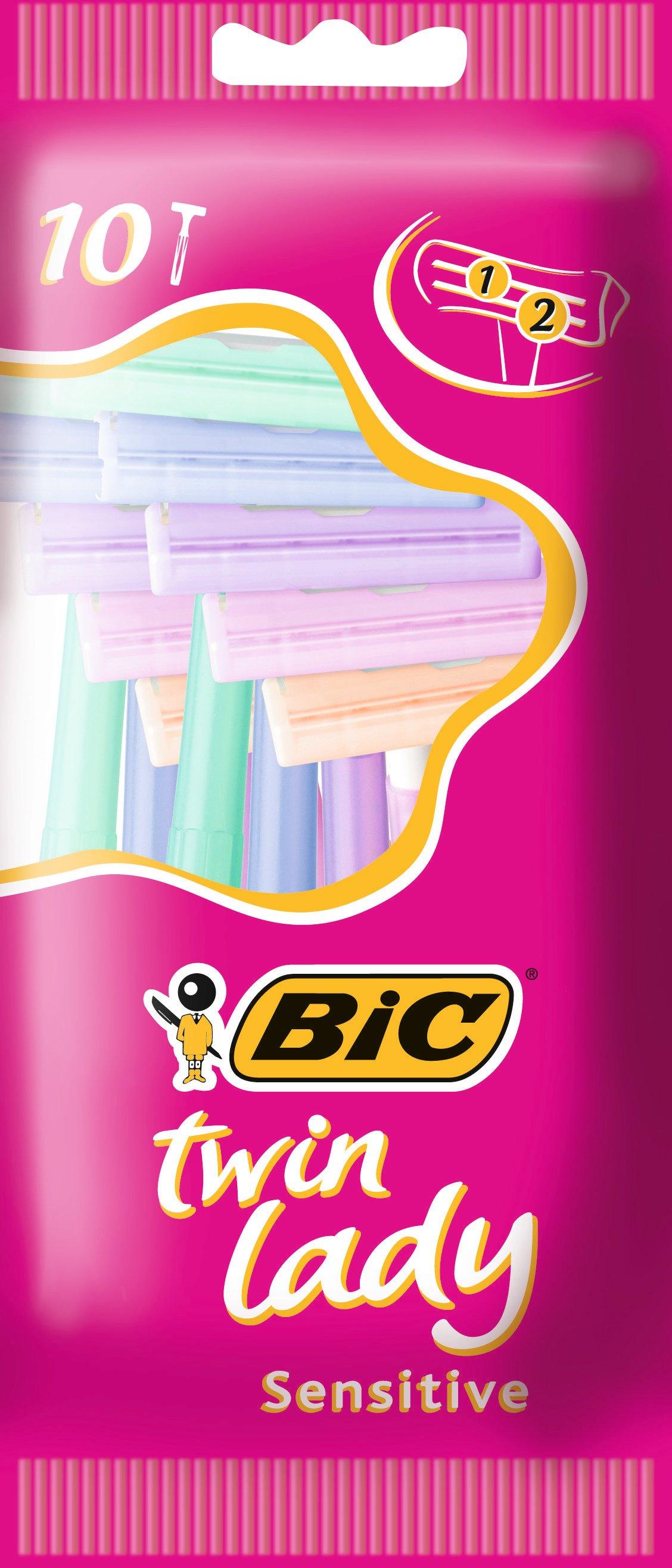 Image of BiC Twin Lady Sensitive Pouch - 10 pieces