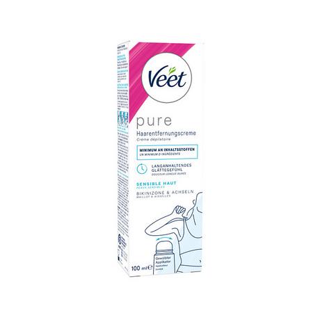 Veet Pure - Sensible Haut - Achseln & Bikini Crème dépilatoire  