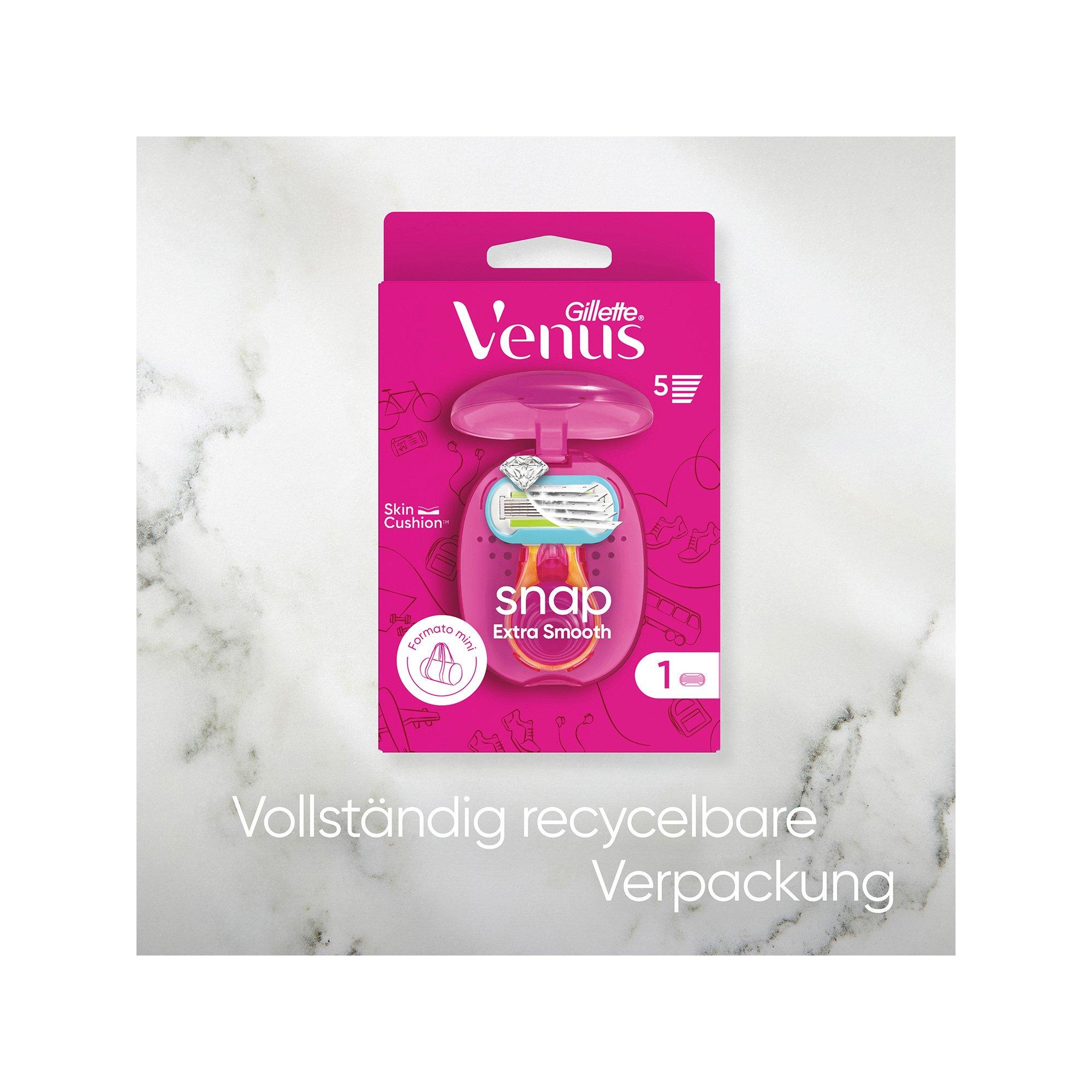 Gillette Venus Extra Smooth SNAP Extra Smooth Snap Pink Rasoir 