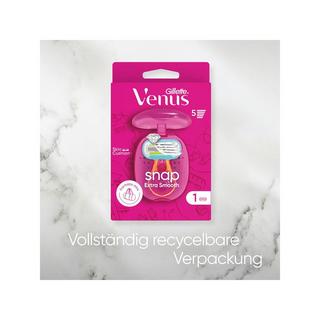 Gillette Venus Extra Smooth SNAP Extra Smooth Snap Pink Rasierer 