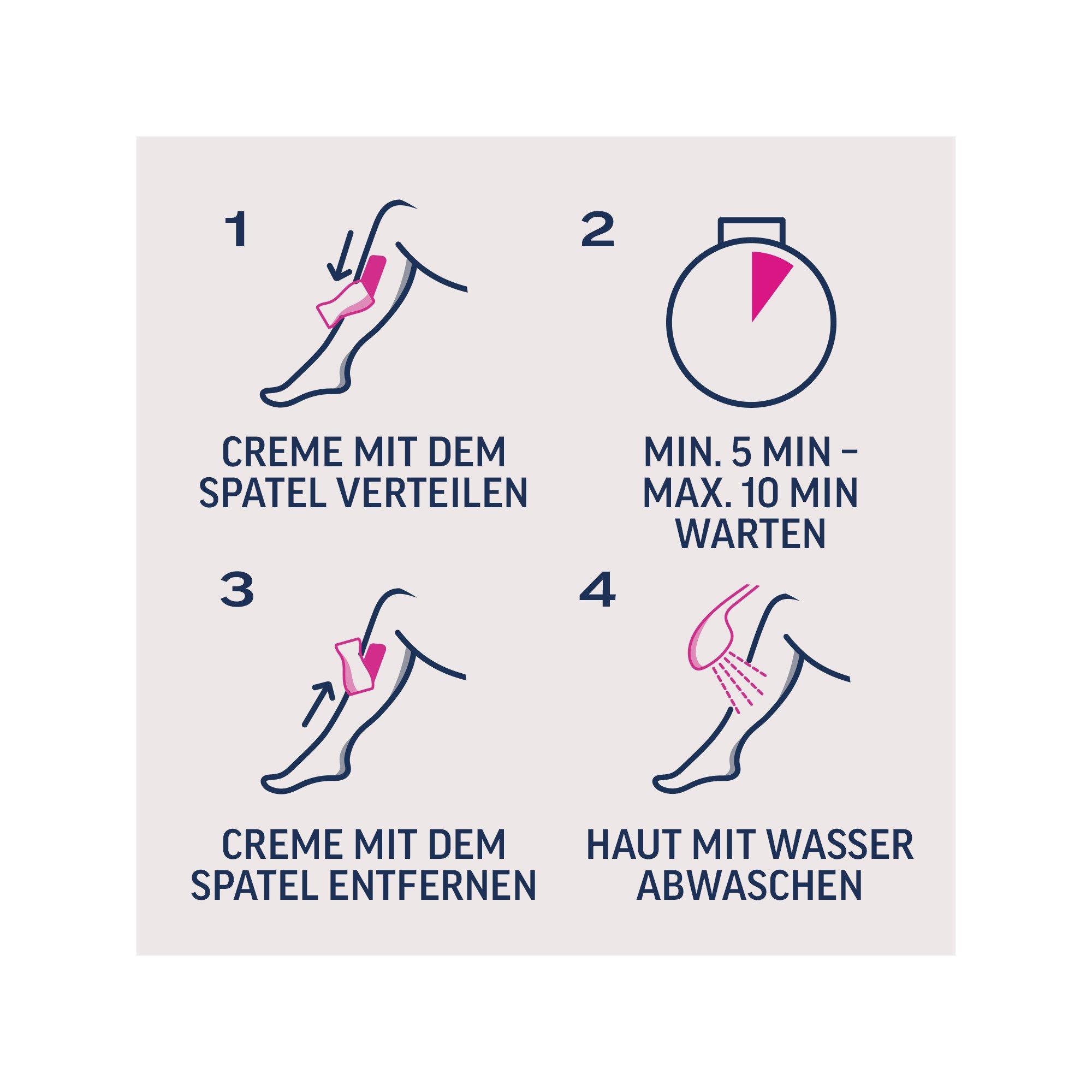 Veet Pure - Sensible Haut - Körper & Beine Crème Dépilatoire Peaux Sensible 