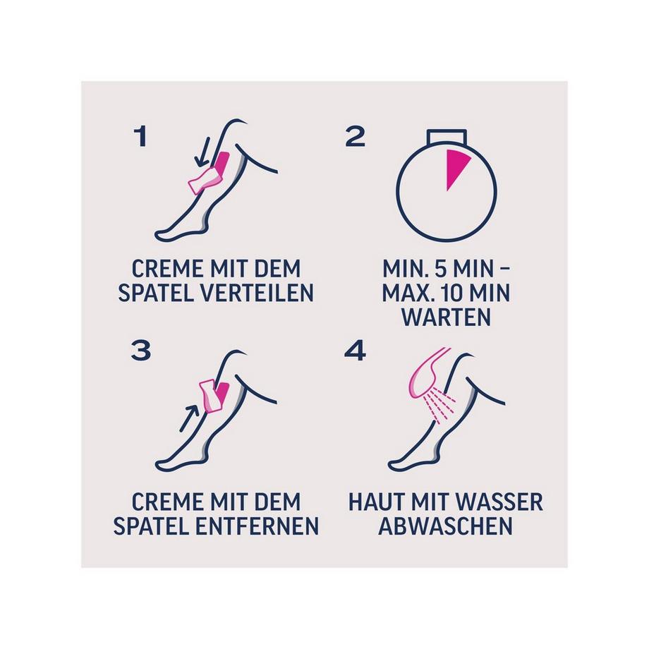 Veet Pure - Sensible Haut - Körper & Beine Crème Dépilatoire Peaux Sensible 