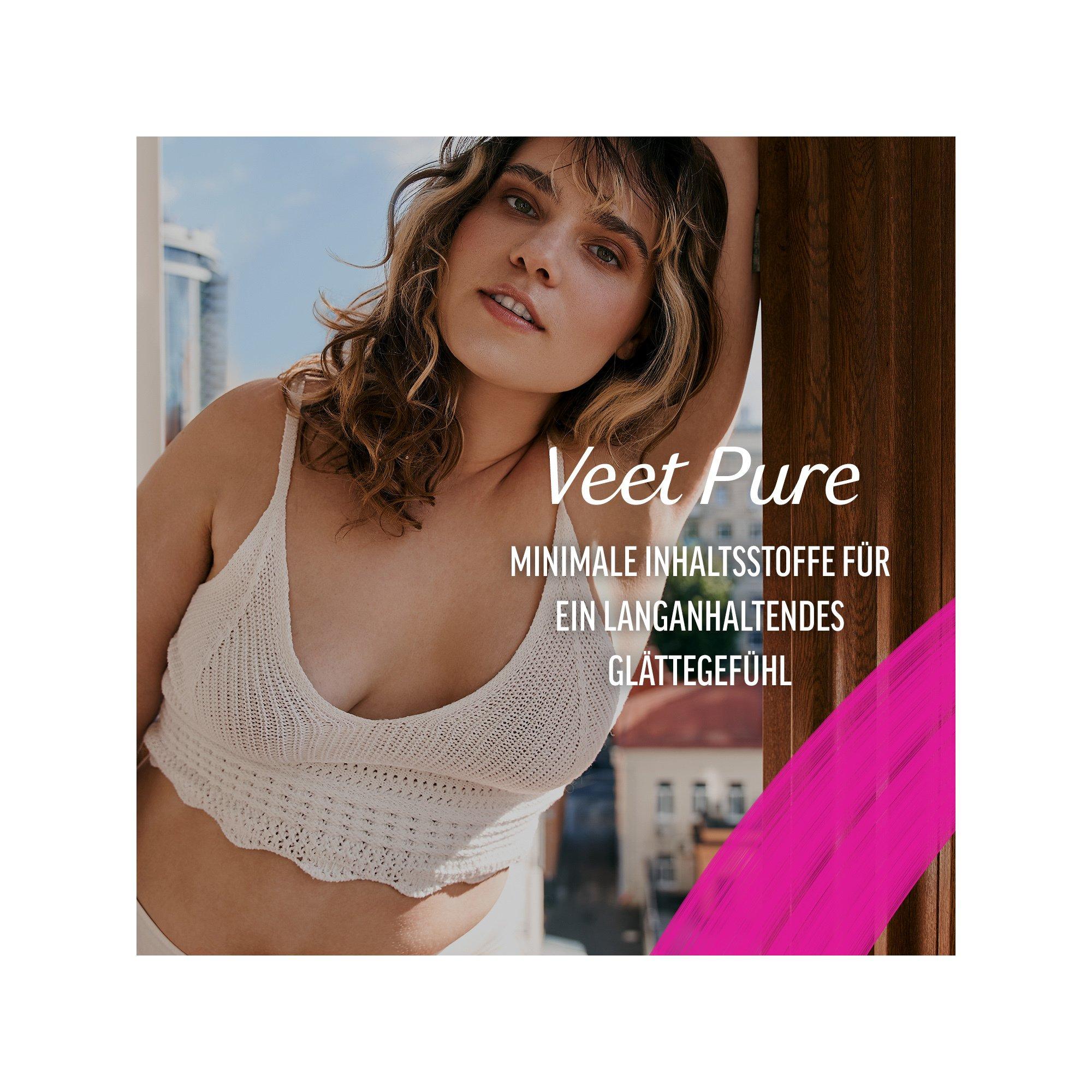 Veet Pure - Sensible Haut - Körper & Beine Crème Dépilatoire Peaux Sensibles 