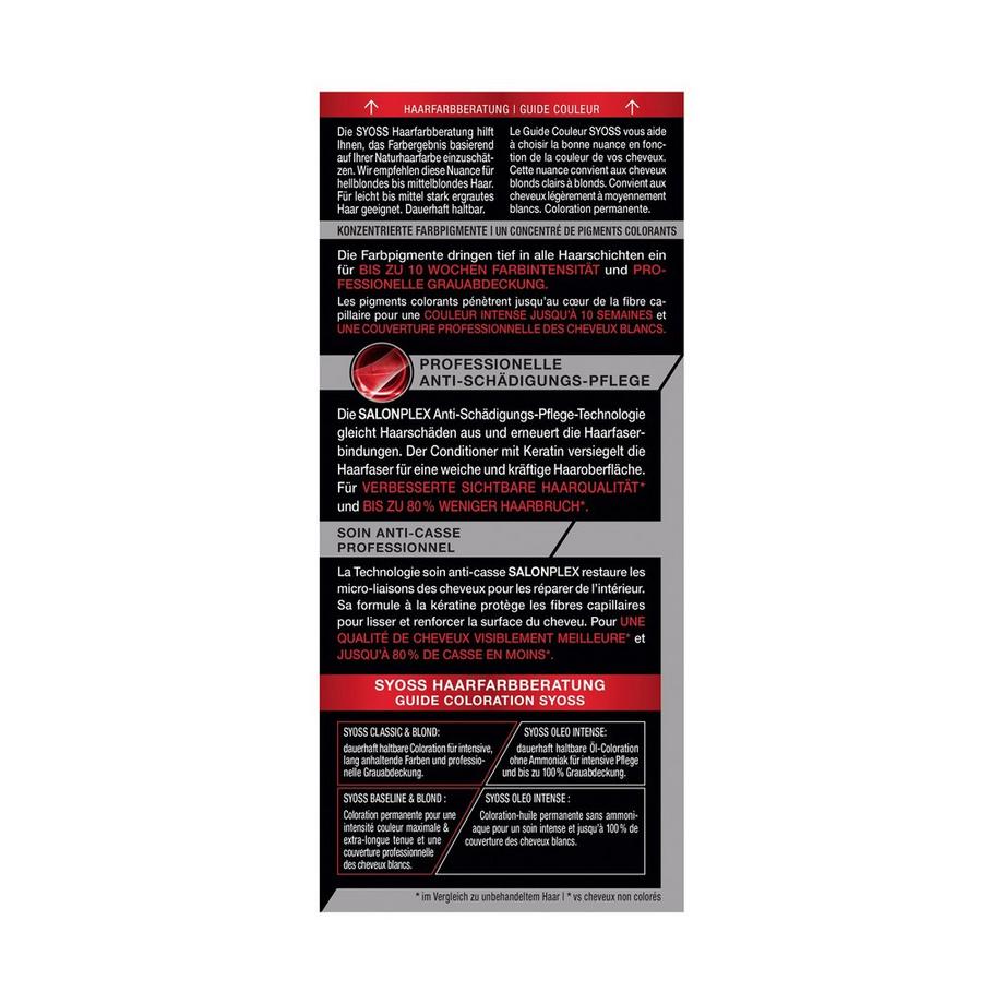 syoss Mixing Color Dauerhafte Coloration 8-7 Honigblond 