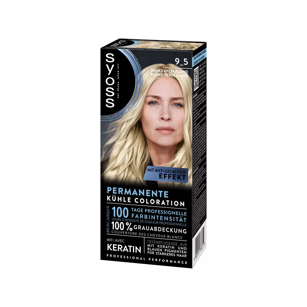 Syoss - Baseline Permanente Coloration, Mixing Color, 115 ml, Kühles Perlblond -