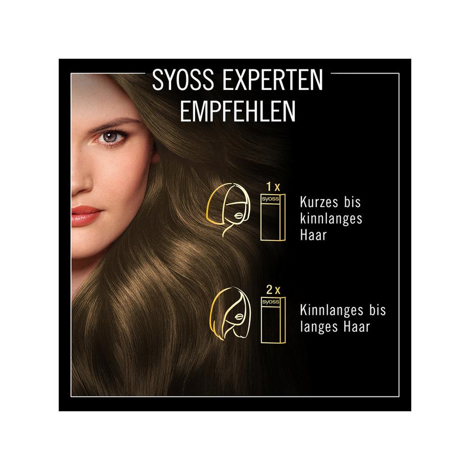 syoss Beige-Blond 7-58 Oleo Intense, permanente Öl-Coloration 