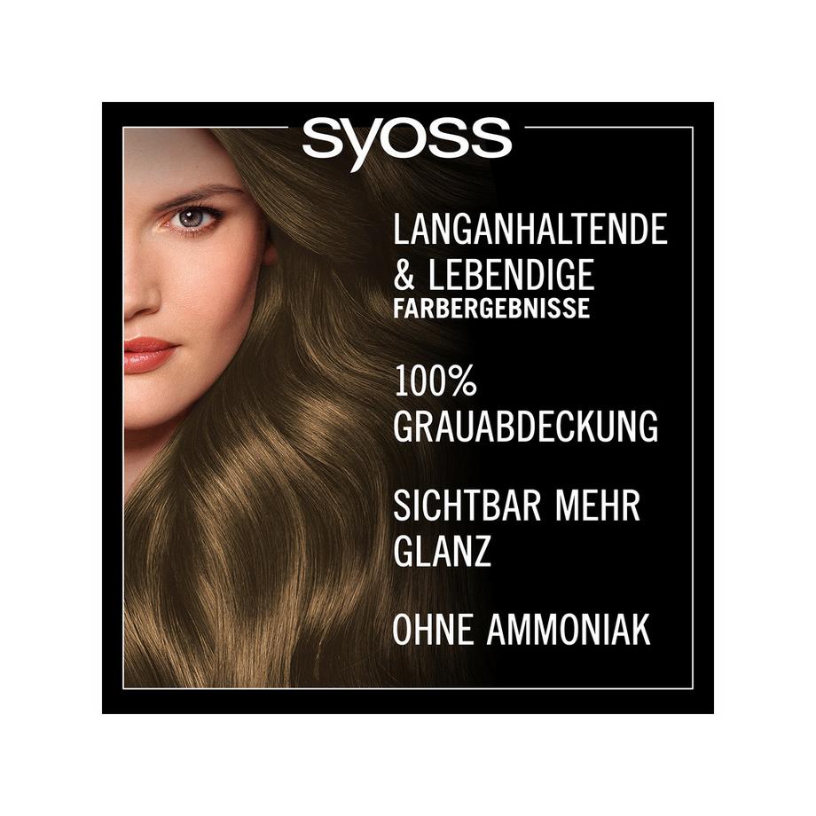 syoss Beige-Blond 7-58 Oleo Intense, permanente Öl-Coloration 
