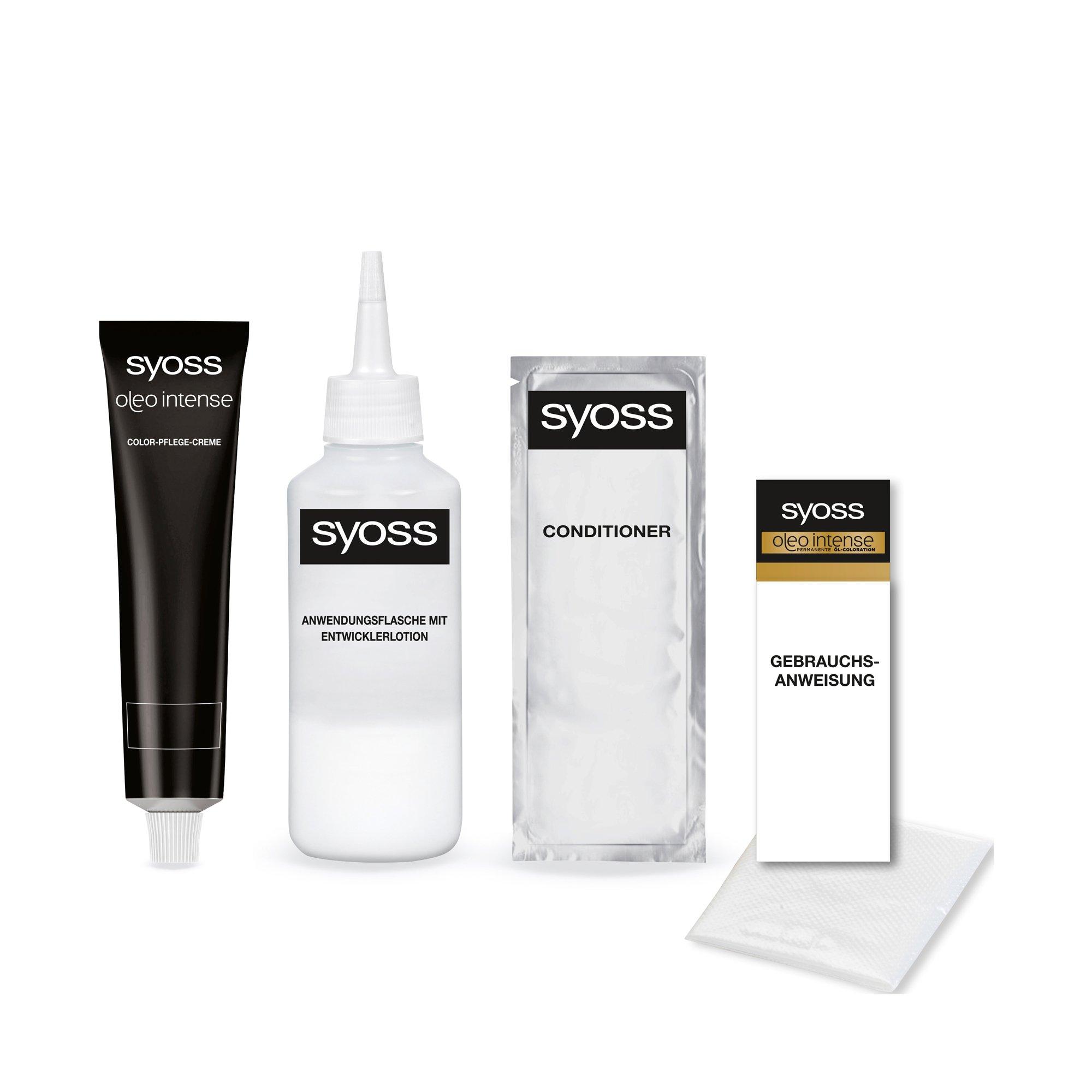 syoss Beige-Blond 7-58 Oleo Intense, coloration permanente de l'huile 