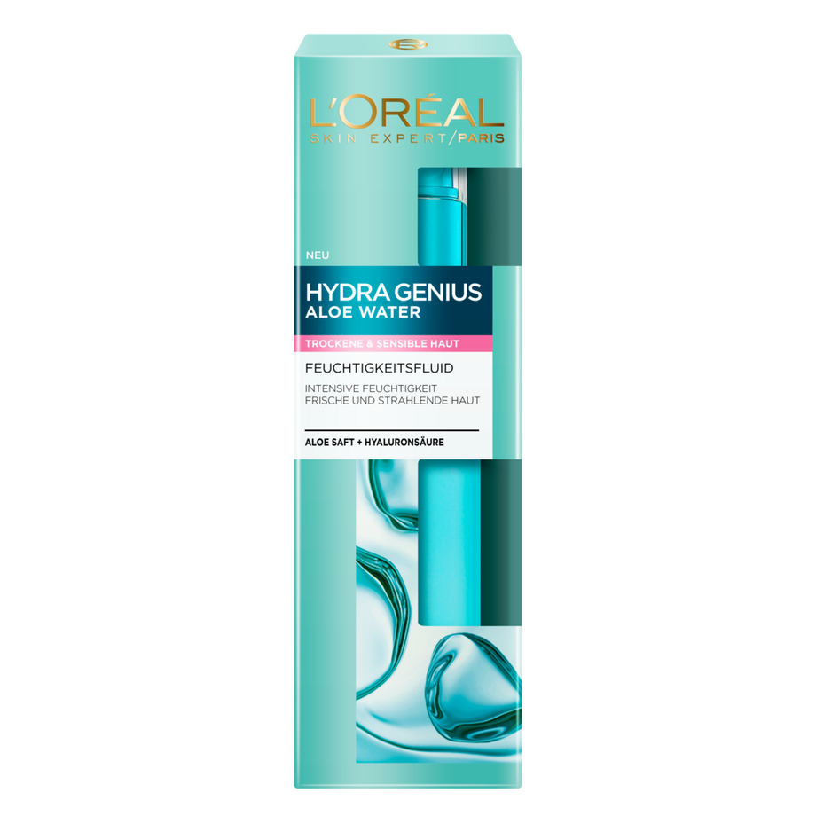 DERMO EXPERTISE - L'OREAL  Hydra Genius Feuchtigkeitsfluid Trockene & Sensible Haut 