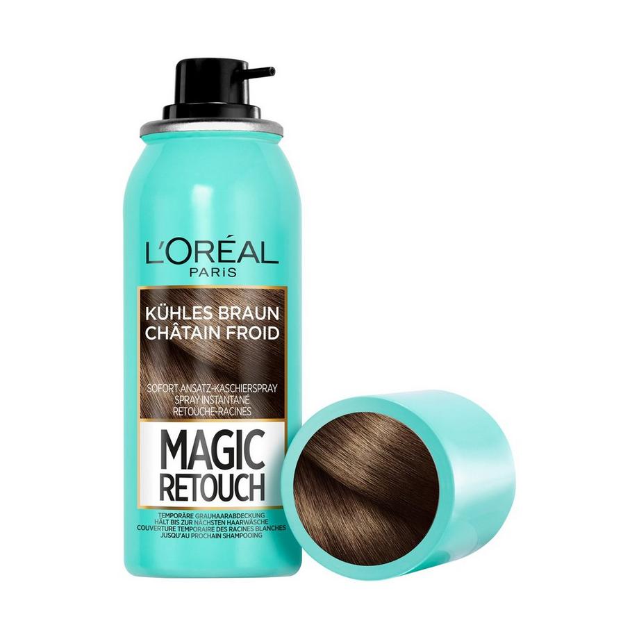 MAGIC RETOUCH Ansatz Spray Haaransatzspray Kühles Braun 
