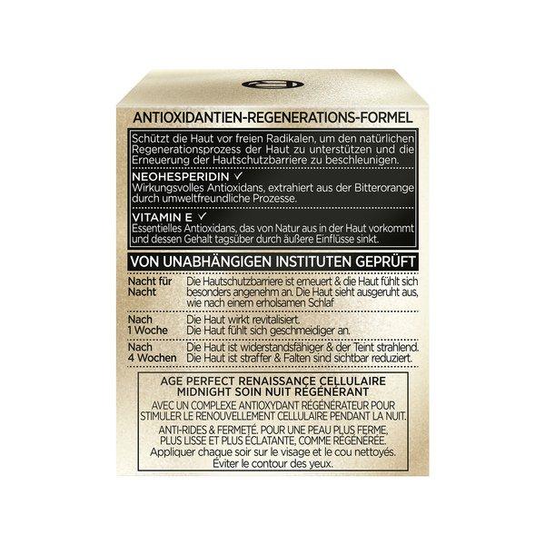 L'Oréal Paris Renaissance Age Perfect Renaissance Crema Cellulare Rigenerante Mezzanotte 