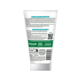 GARNIER Reinigung Skin Naturals Pure 3in1 Waschgel + Peeling + Maske 