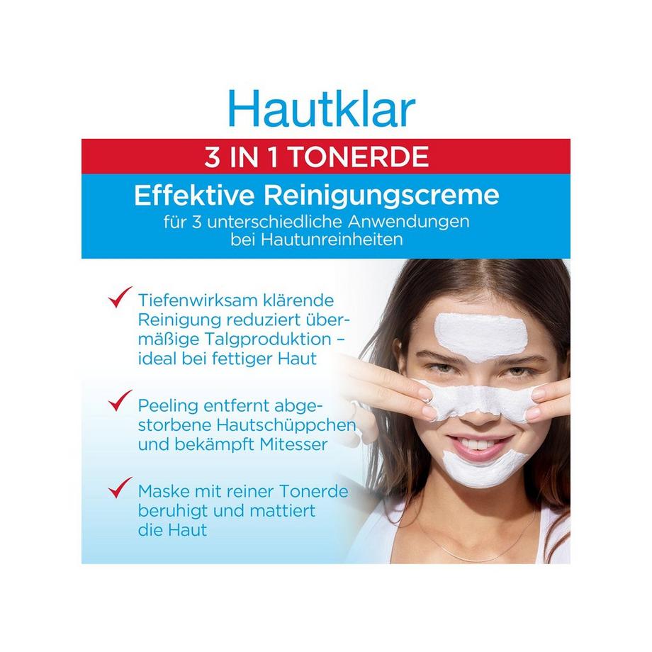 GARNIER Reinigung Skin Naturals Pure 3in1 Lavare il Gel + Peeling + Maschera 