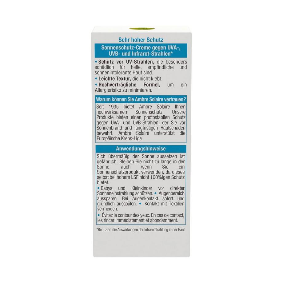 GARNIER Sensitiv Ambre Solaire Sensitive Expert+ Crema Protettiva Viso SPF 50 