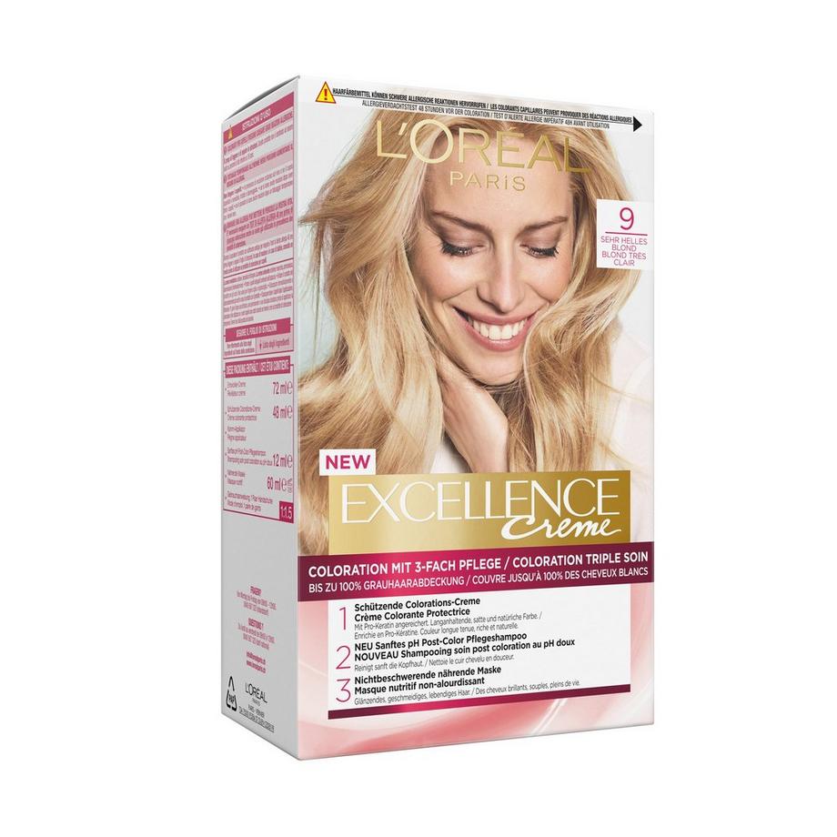 L'Oréal Paris  Creme, Coloration Permanente pour cheveux blonds 