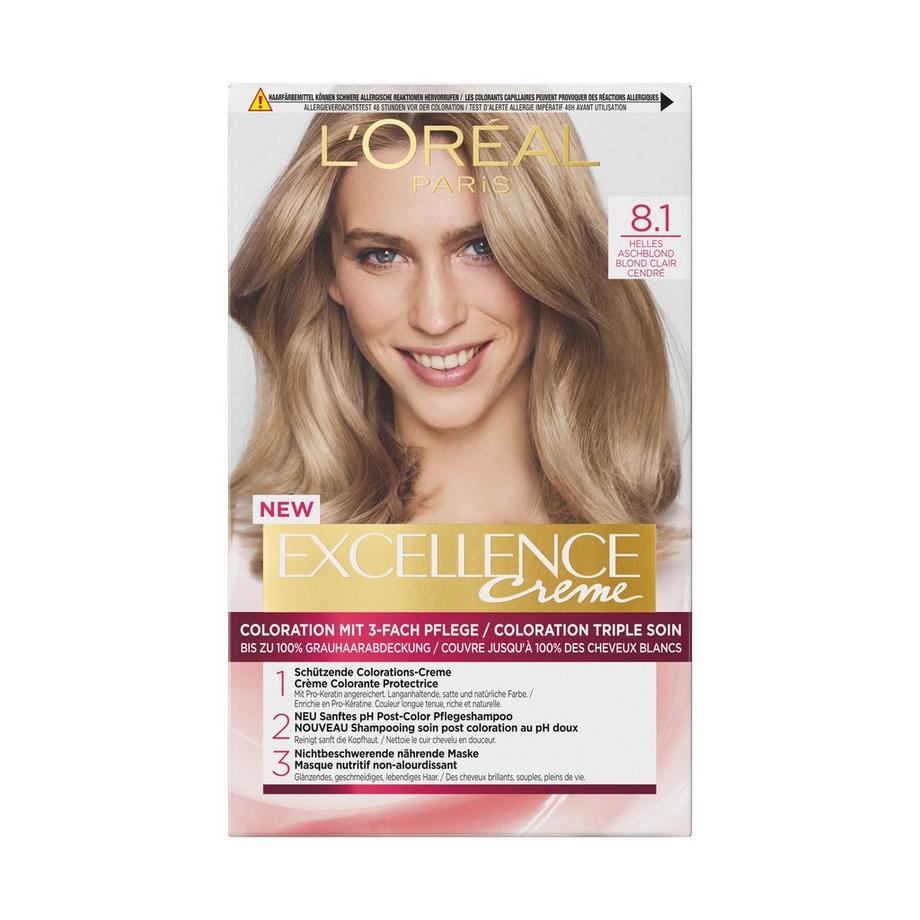 L'Oréal Paris  Creme, Coloration Permanente pour cheveux blonds 