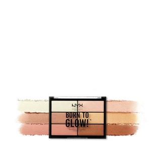 NYX-PROFESSIONAL-MAKEUP Born To Glow Born To Glow Highlighter Palette 