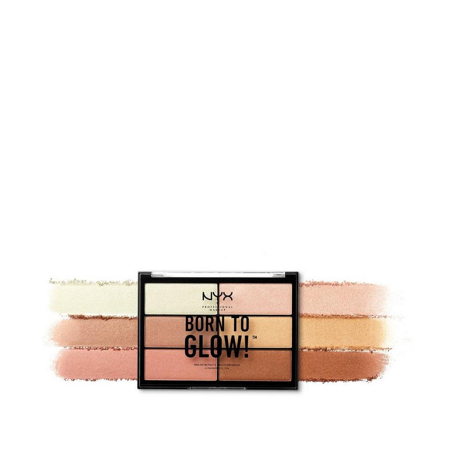 NYX-PROFESSIONAL-MAKEUP Born To Glow Born To Glow Highlighter Palette 