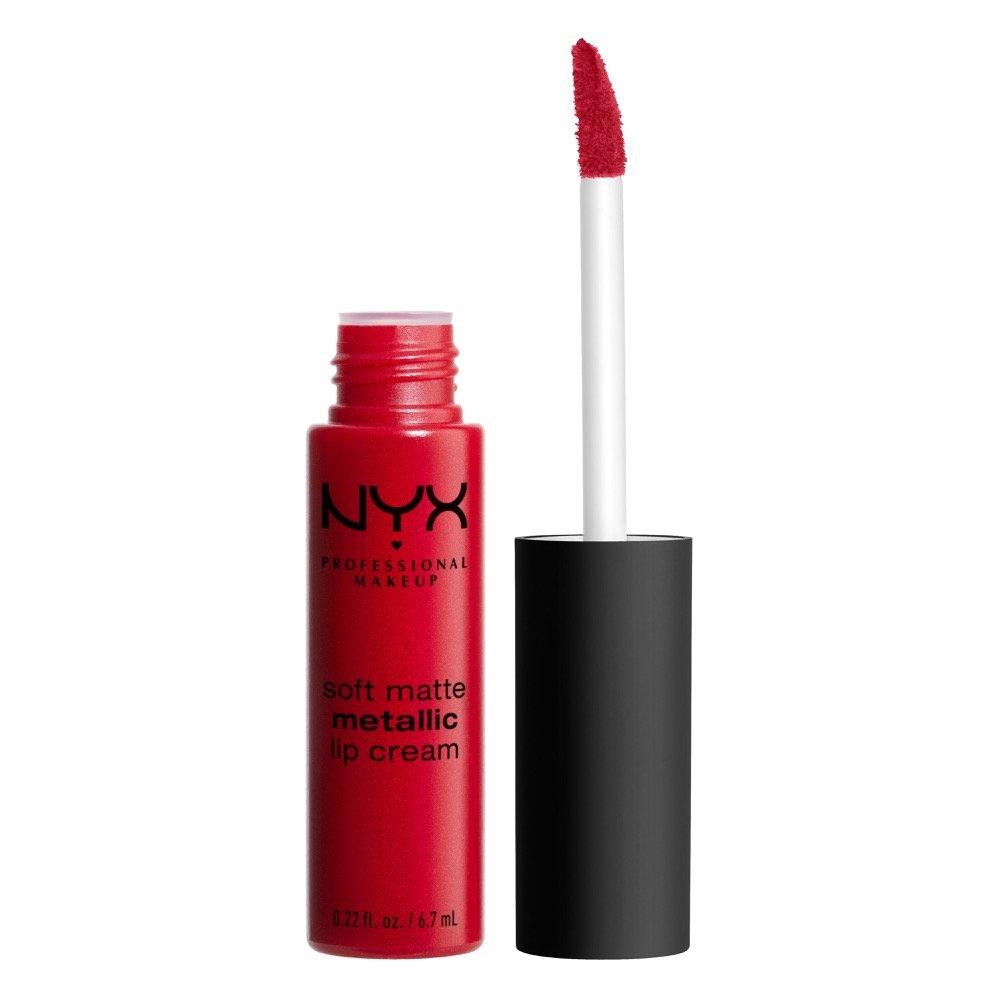 NYX-PROFESSIONAL-MAKEUP  Rouge à lèvres - Soft Matte Metallic Lip Cream 