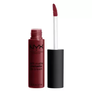 NYX-PROFESSIONAL-MAKEUP  Lippenstift - Soft Matte Metallic Lip Cream Budapest