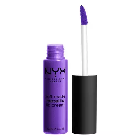 NYX-PROFESSIONAL-MAKEUP  Lippenstift - Soft Matte Metallic Lip Cream Havana