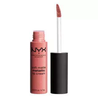 NYX-PROFESSIONAL-MAKEUP  Lippenstift - Soft Matte Metallic Lip Cream Cannes