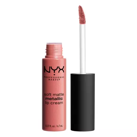 NYX-PROFESSIONAL-MAKEUP  Lippenstift - Soft Matte Metallic Lip Cream Cannes