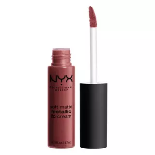 NYX-PROFESSIONAL-MAKEUP  Lippenstift - Soft Matte Metallic Lip Cream Rome