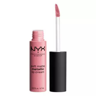 NYX-PROFESSIONAL-MAKEUP  Lippenstift - Soft Matte Metallic Lip Cream Milan